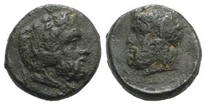 
 


Sicily,   Gela, c. 315-310 BC. Æ ... 