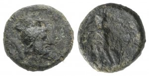 Sicily, Iaitos, c. 2nd century BC. Æ (15mm, ... 