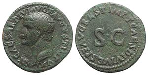 Tiberius (14-37). Æ As (26mm, 9.29g, 6h). ... 