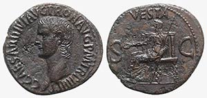 Gaius (Caligula, 37-41). Æ As (30mm, ... 