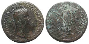 Claudius (41-54). Æ Sestertius (35mm, ... 