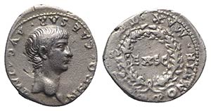 Nero (54-68). AR Denarius (19mm, 3.54g, 3h). ... 