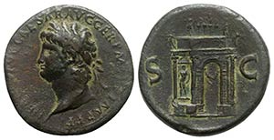 Nero (54-68). Æ Sestertius (33mm, 27.41g, ... 