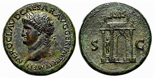 Nero (54-68). Æ Sestertius (34mm, 27.92g, ... 