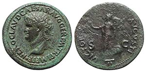 Nero (54-68). Æ Dupondius (31.5mm, 12.37g, ... 