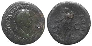 Vespasian (69-79). Æ Sestertius (35mm, ... 