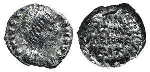 Ostrogoths, Athalaric (526-534). AR Quarter ... 
