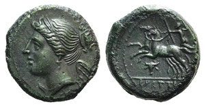 Bruttium, The Brettii, c. 211-208 BC. Æ ... 