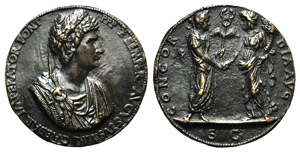 Constantine I The Great, Bronze Medal 1468 ... 