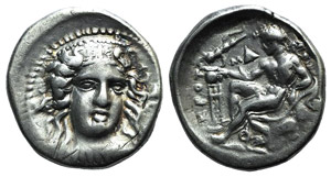 Bruttium, Kroton, c. 400-325 BC. AR Nomos ... 