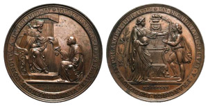 Austria, University of Wien. Æ Medal 1865 ... 