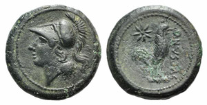 Campania, Cales, c. 265-240 BC. Æ (17mm, ... 
