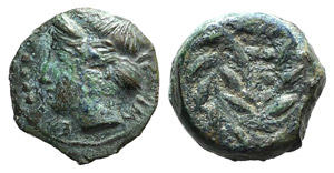 Sicily, Himera, before 407 BC. Æ Hemilitron ... 