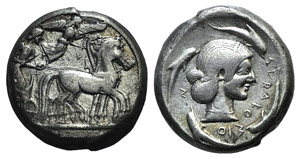 Sicily, Syracuse. Hieron I (478-466 BC). AR ... 