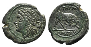 Sicily, Tauromenion, c. 275-216/2 BC. Æ ... 