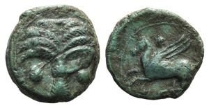 Carthaginian Domain, Sicily, c. 340-320 BC. ... 
