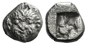 Macedon, Neapolis, c. 500-480 BC. AR Obol ... 