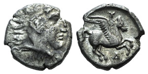 Illyria, Dyrrhachion, c. 344-300 BC. AR ... 
