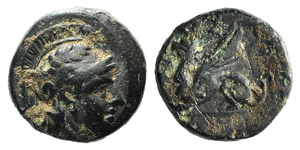 Troas, Assos, 4th-3rd century BC. Æ (18mm, ... 