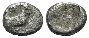 Troas, Dardanos, 5th century BC. AR Obol ... 