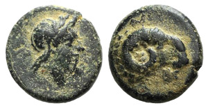 Troas, Kebren, c. 387-310 BC. Æ (9mm, ... 