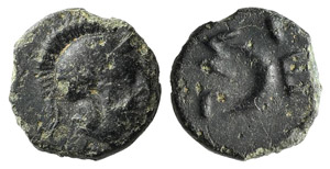 Troas, Sigeion, c. 350 BC. Æ (9mm, 0.69g, ... 