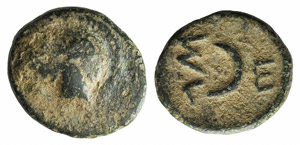Troas, Sigeion, c. 350 BC. Æ (10mm, 0.86g, ... 