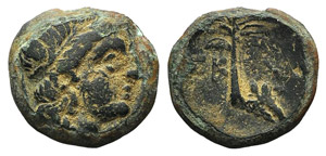 Troas, Skamandria, c. 350-300 BC. Æ (14mm, ... 