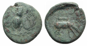 Ionia, Ephesos, c. 280-258 BC. Æ (16mm, ... 