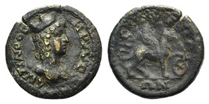 Ionia, Smyrna, c. 2nd-3rd century AD. Æ ... 