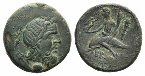 Southern Apulia, Brundisium, c. 215 BC. Æ ... 