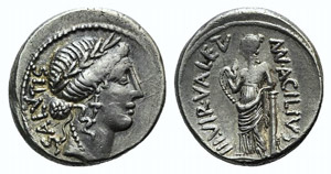 Man. Acilius Glabrio, Rome, 49 BC. AR ... 