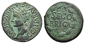 Gaius (Caligula, 37-41). Spain, Segobriga. ... 