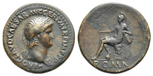 Nero (54-68). Æ Sestertius (34mm, 26.99g, ... 