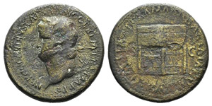 Nero (54-68). Æ Sestertius (35mm, 24.35g, ... 