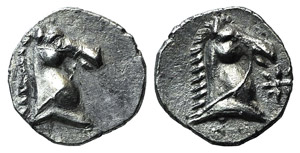 Northern Apulia, Tarentum, c. 325-280 BC. AR ... 