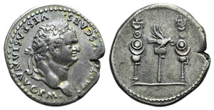 Titus (79-81). AR Cistophorus (27mm, 11.10g, ... 