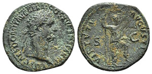 Domitian (81-96). Æ As (30mm, 9.30g, 6h). ... 