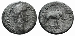 Antoninus Pius (138-161). Æ As (27mm, 9.18 ... 