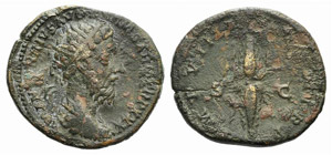 Marcus Aurelius (161-180). Æ Dupondius ... 