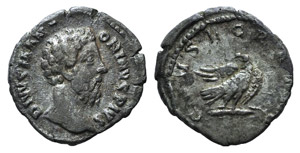 Divus Marcus Aurelius (died AD 180). AR ... 