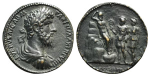 Paduan Medals, Lucius Verus (161-169). Cast ... 