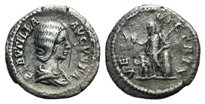Plautilla (Augusta, 202-205). AR Denarius ... 