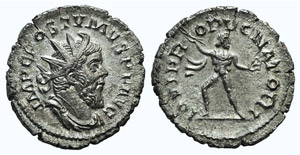 Postumus (260-269). AR Antoninianus (23mm, ... 