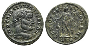 Diocletian (284-305). Æ Follis (28mm, ... 