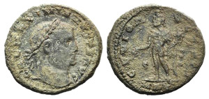Galerius (Caesar, 293-305). Æ Follis (26mm, ... 