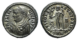 Licinius I (308-324). Æ Follis (18mm, ... 