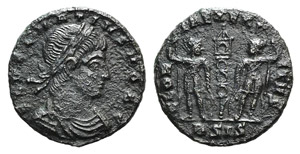 Delmatius (Caesar, 335-337). Æ Follis ... 