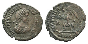 Valentinian II (375-392). Æ (18mm, 1.91g, ... 