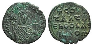 Constantine VII and Romanus I (913-959). Æ ... 
